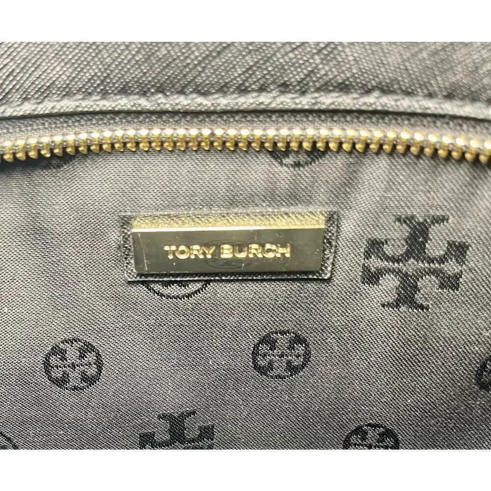 Tory Burch Saffiano Leather Emerson Medium Zip Tote Bag
